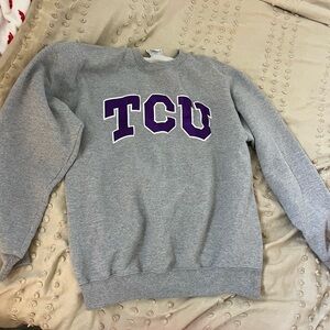 Champion Gray Athletic Sweatshirt